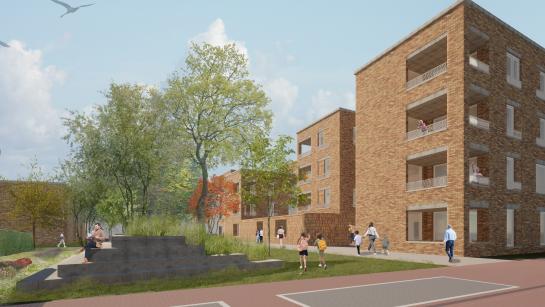 toekomstbeeld project Windkracht in Oostende