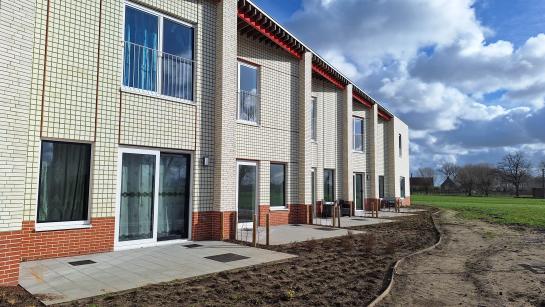 Huurwoningen van project Zuidstraat in Westkerke