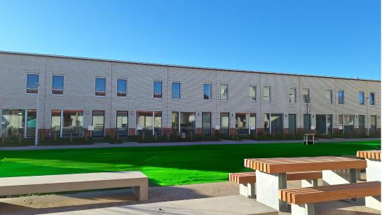 Koopwoningen project zuidstraat in westkerke