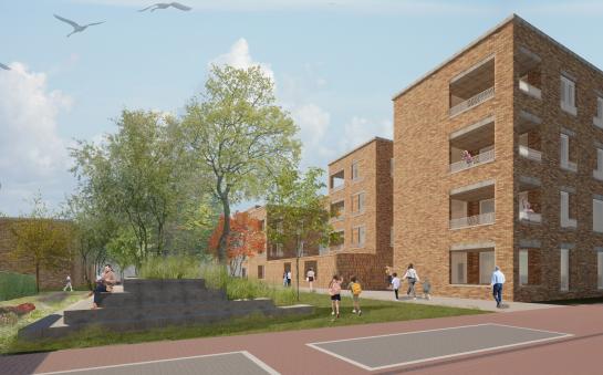 toekomstbeeld project Windkracht in Oostende