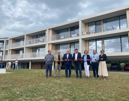 Opening project Havenzijde in Lombarsijde