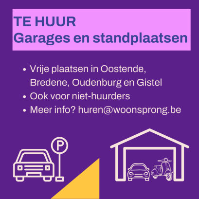 garages en standplaatsen te huur